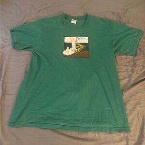 Supreme Green Cotton Tee